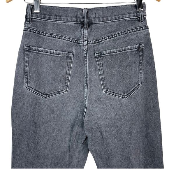 Pacsun High Rise Straight Jeans Distressed - Picture 5 of 9